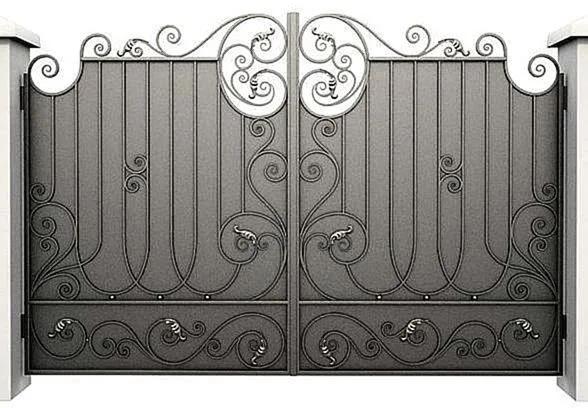 Распашные ворота Commander-15 (Нитроэмаль)