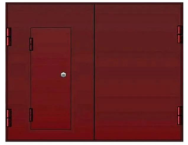 Распашные ворота Grand-19 (Нитроэмаль)