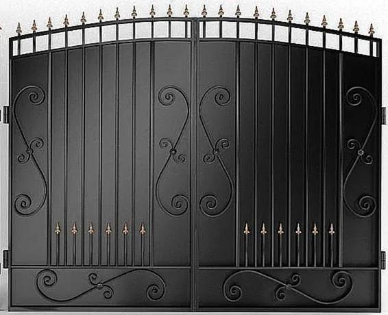 Распашные ворота Grand-2 (Нитроэмаль)