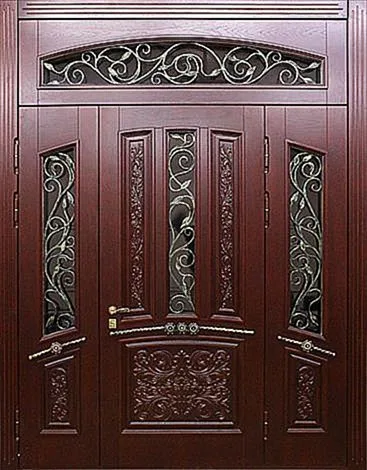 Входная дверь Massive-70 (Массив дерева) - внешняя сторона